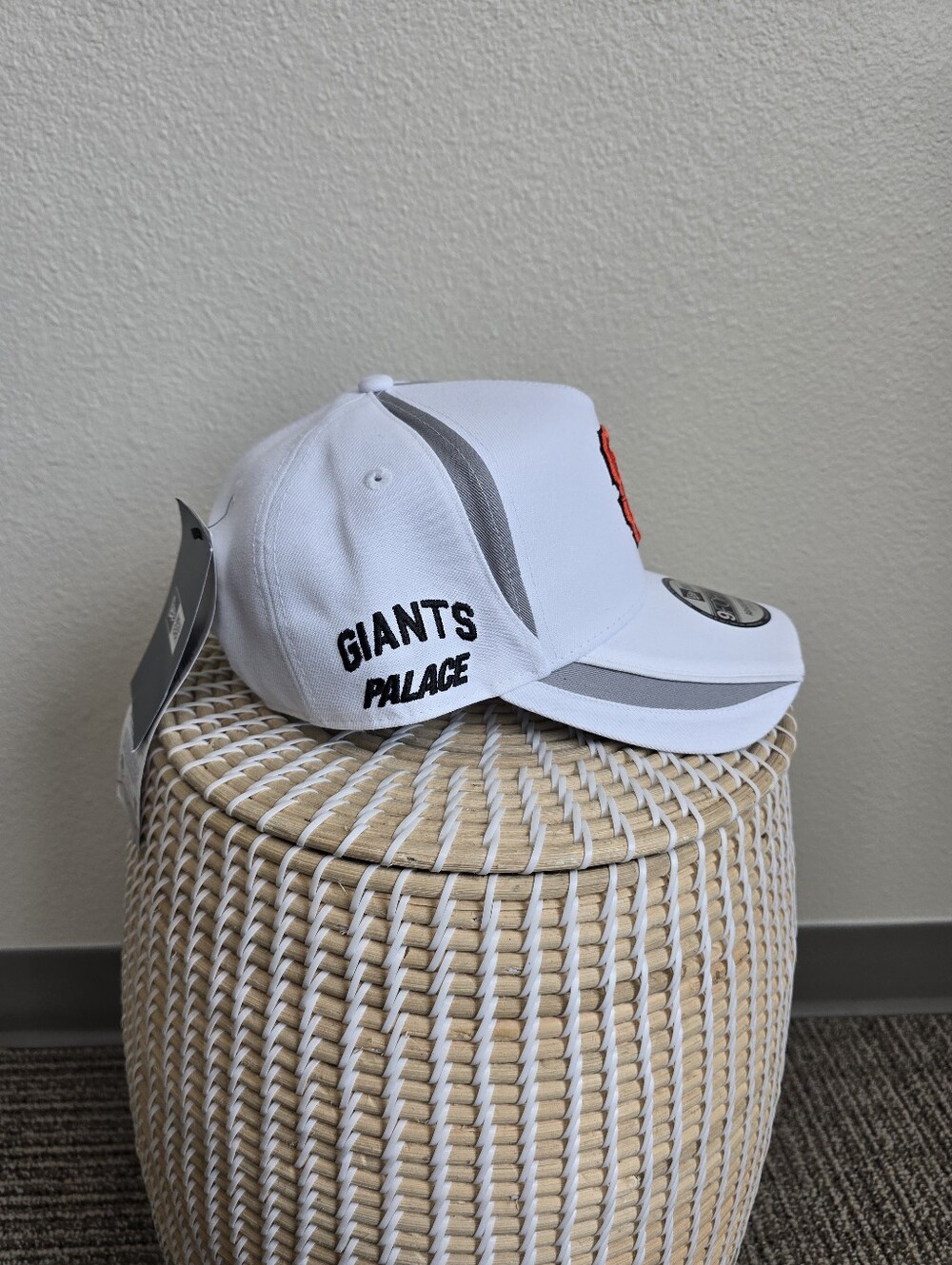 Palace SF Giants New Era 9forty A-Frame White Baseball Cap One Size Unisex NWT - Picture 2 of 6